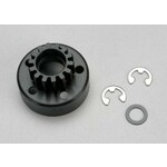 Traxxas 5214 Clutch bell (14-tooth)/5x8x0.5mm fiber washer (2)/ 5mm e-clip (requires 5x10x4mm ball bearings part #4609) (1.0 metric pitch)