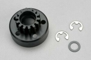 Traxxas 5214 Clutch bell (14-tooth)/5x8x0.5mm fiber washer (2)/ 5mm e-clip (requires 5x10x4mm ball bearings part #4609) (1.0 metric pitch)