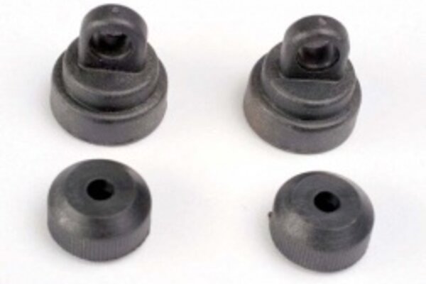 Traxxas 3767 Shock caps (2)/ shock bottoms (2)