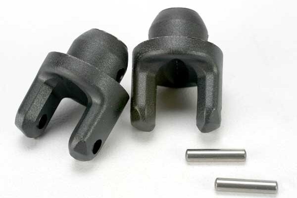 Traxxas 5453 Yokes, stub axle (2)/ pins (2)