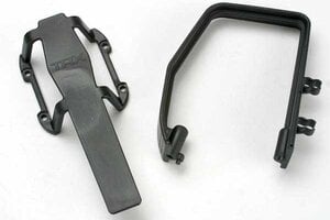 Traxxas 5316 Roll hoop, plastic/ transmission skid guard, plastic