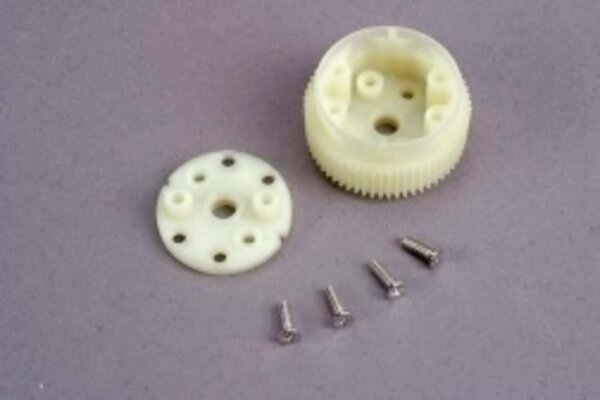 Traxxas 2381 Main diff gear w/side cover plate & screws