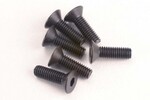 Traxxas 2551 Screws, 3x10mm countersunk machine (6) (hex drive)