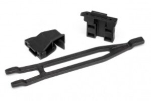 Traxxas 7426X Battery hold-downs, tall (2) (allows for installation of taller, multi-cell batteries)