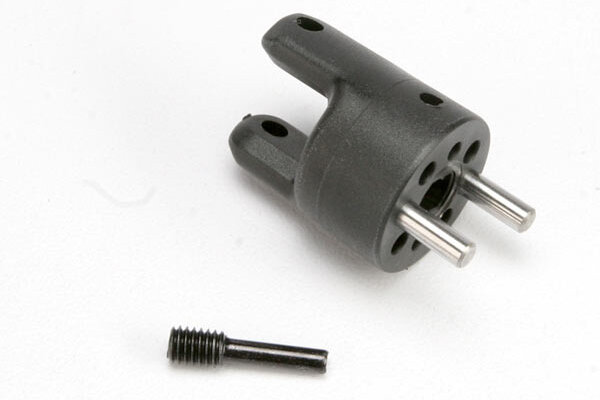 Traxxas 5457 Yoke, brake (1)/ torque pins (2)/ 4x15mm screw pin