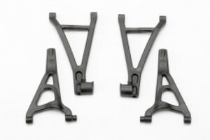 Traxxas 7131 Suspension arm set, front (includes upper right & left and lower right & left arms)
