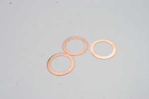 Traxxas 5292 Gaskets, cooling head: 0.20, 0.30, 0.40mm (1 each) (0.30mm stock) (TRX® 3.3)
