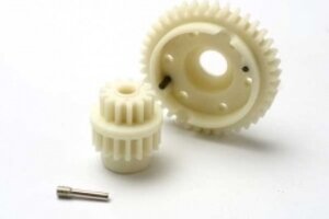 Traxxas 5385 Gear set, 2-speed standard ratio (2nd speed gear 39T, 13T-17T input gears, hardware)