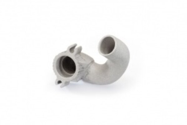 Traxxas 5140 Header, aluminum (T-Maxx®) (for rear exhaust engines only) (TRX 2.5, 2.5R, 3.3)