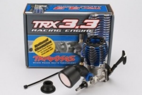 Traxxas 5140 Header, aluminum (T-Maxx®) (for rear exhaust engines only) (TRX 2.5, 2.5R, 3.3)