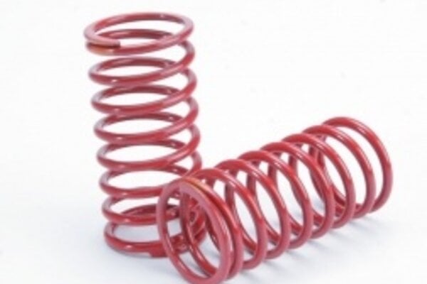 Traxxas 5437 Spring, shock (red) (GTR) (3.2 rate orange) (1 pair)
