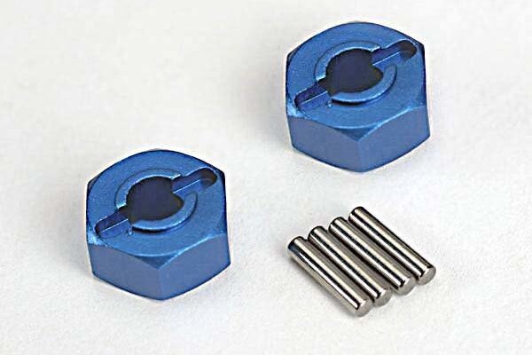 Traxxas 1654X  WHEEL HUB BLUE LIGHTWEIGHT