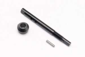 Traxxas Input shaft (slipper shaft)/ bearing adapter (1)/pin (1)