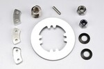 Traxxas 5352R Rebuild kit (heavy duty), slipper clutch (steel disc/ aluminum friction pads (3)/ spring (1)/ 2x9.8mm pin/ 5x8mm MW/ 5.0mm NL (1)/ 4.0mm NL (1))