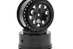 Team Associated ASC91101  Team Associated 12mm Hex KMC Short Course Wheels (Black) (2) (SC5M)