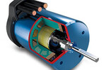Traxxas 3351R Motor, Velineon® 3500, brushless (assembled with 12-gauge wire and gold-plated bullet connectors)