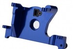 Traxxas 7460R Motor mount, 6061-T6 aluminum (blue-anodized)