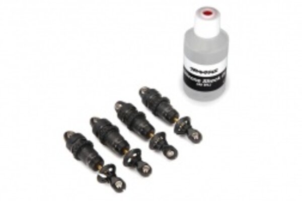Traxxas 7061X Shocks, GTR hard anodized, PTFE-coated bodies with TiN shafts (fully assembled, without springs) (4)