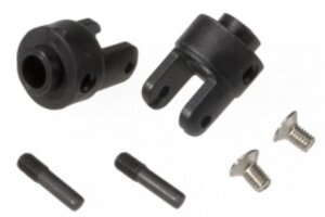 Traxxas 4628R  DIFFERENTIAL OUTPUT YOKES BLK