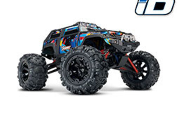 Traxxas 7056 Half shafts, center front (1), center rear (1) (internal splined half shafts (2)/external splined half shaft) (2))/ metal u-joints (4)