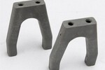 Traxxas 4919A Servo mounts, throttle/brake (1) (gray)