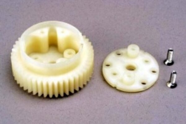 Traxxas 4181 Differential gear (45-tooth)/ side cover plate & screws