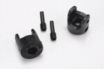 Traxxas 7057 Yokes, differential and transmission (2)/ 3x10mm screw pin (2)