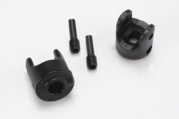 Traxxas 7057 Yokes, differential and transmission (2)/ 3x10mm screw pin (2)