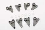 Traxxas 7158 Rocker arm set, progressive-2/ plastic bushings (8)