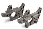 Traxxas 4930R Bulkheads (l & r) (front) (gray)