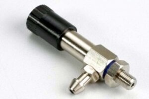 Traxxas 4050 High-speed needle valve & seat assembly (w/ securing nut)