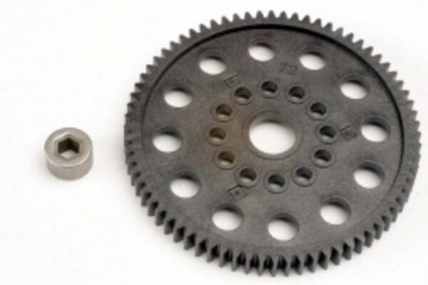 Traxxas 4472   Spur gear (72-Tooth) (32-pitch) w/bushing