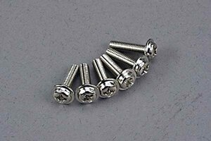 Traxxas 3186 Screws, 3x12mm washerhead machine (6)