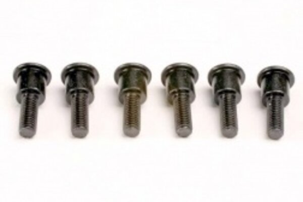 Traxxas 3642  Attachment screws, shock (3x12mm shoulder screws) (6)