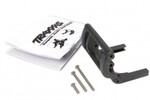 Traxxas 3677 Wheelie bar mount (1)/ hardware (black)