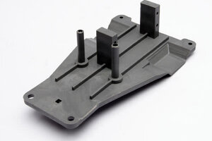 Traxxas 3723A Upper chassis (gray)