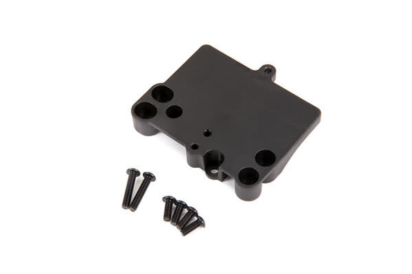 Traxxas 3725R Mounting plate, electronic speed control (for installation of XL-5/VXL into Bandit® or Rustler®)