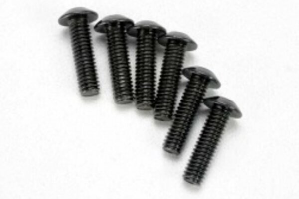 Traxxas 3938 Screws, 4x14mm button-head machine (hex drive) (6)