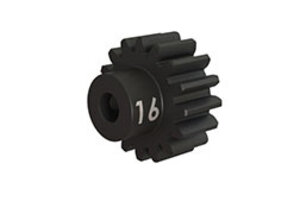 Traxxas 3946X Gear, 16-T pinion (32-p), heavy duty (machined, hardened steel) (fits 3mm shaft)/ set screw