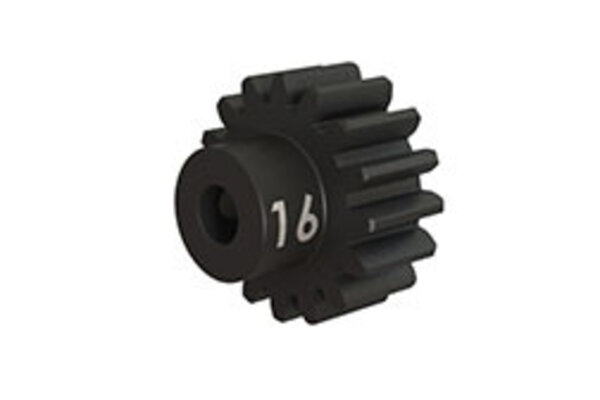 Traxxas 3946X Gear, 16-T pinion (32-p), heavy duty (machined, hardened steel) (fits 3mm shaft)/ set screw