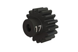 Traxxas 3947X   Gear, 17-T pinion (32-p), heavy duty (machined, hardened steel) (fits 3mm shaft)/ set screw