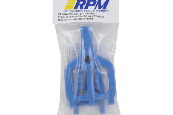 RPM R/C Products RPM80465  A-ARMS MAXX 2.5R & 3.3 BLUE