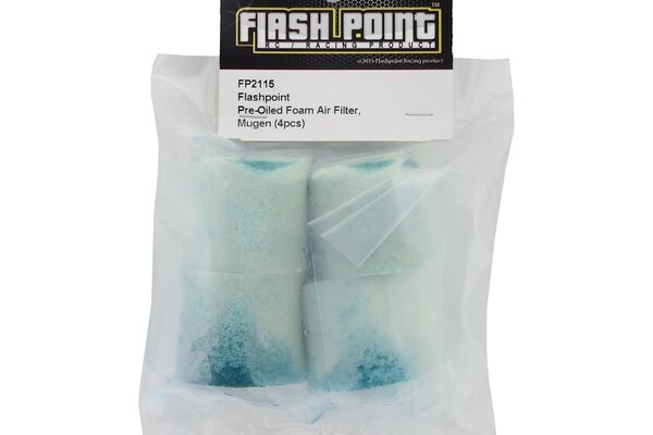 Flash Point FPR2115  Flash Point Mugen MBX Pre-Oiled Air Filter Foam (4)