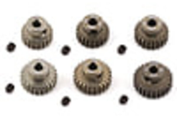 Yeah Racing YEA-MG-48021-026Yeah Racing Hard Coated 48P Aluminum Pinion Gear Set (21, 22, 23, 24, 25, 26T)