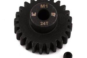 Yeah Racing YEA-MG-10014   Yeah Racing Hardened Steel Mod 1 Pinion Gear (5mm Bore) (24T)