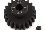 Yeah Racing YEA-MG-10012   Yeah Racing  22T Hardened Steel Mod 1 Pinion Gear (5mm Bore) (22T)