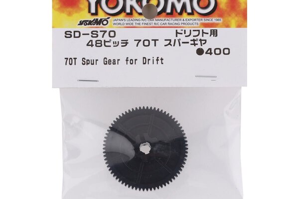 YOKOMO YOKSD-S70  Yokomo 48P Drift Package Spur Gear (70T)