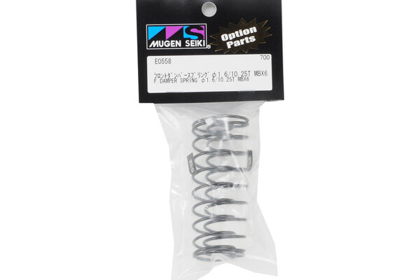 Mugen Seiki MUGE0558  Seiki Front Damper Spring (XXX Soft, 75mm, 10.25T) (2)