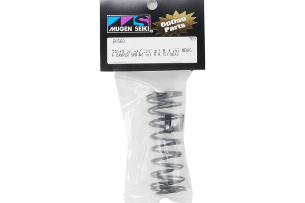 Mugen Seiki MUGE0560  Seiki Front Damper Spring (X Soft, 75mm, 9.75T) (2)
