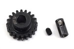 Protek RC PTK-8063 ProTek  RC Steel 32P Pinion Gear w/3.17mm Reducer Sleeve (Mod .8) (5mm Bore) (20T)